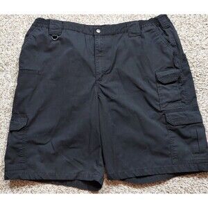 5.11 Tactical Shorts Men 44 Black Cargo Taclite Pro Performance 9” Outdoor Work